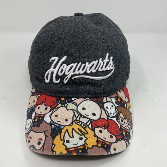 Harry Potter Hogwarts Adjustable Cap Cartoon Brim OSFM - Picture 1 of 9